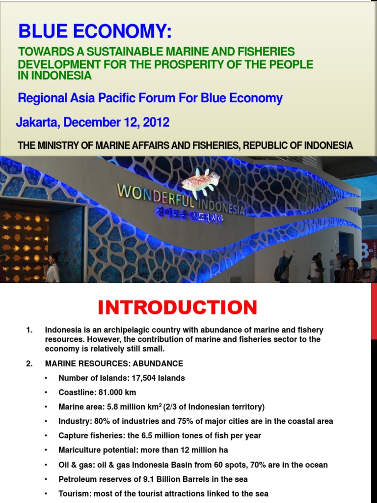 Blue Economy for Sustainable Fisheries | PDF | Green Economy ...