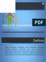 Psikiatri Komunitas