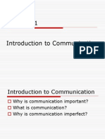 CH 1 Introduction To Communication