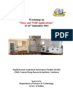 "Mass and NMR Applications": Workshop On