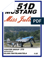 P-51 D Mustang Miss Juliet