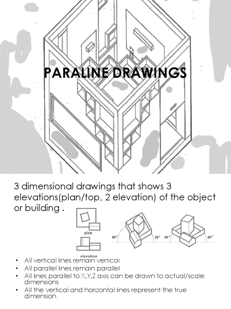 Lecture Paraline Drawings