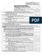 New Contractor'S License Application: Required Items Complied Yes No NA