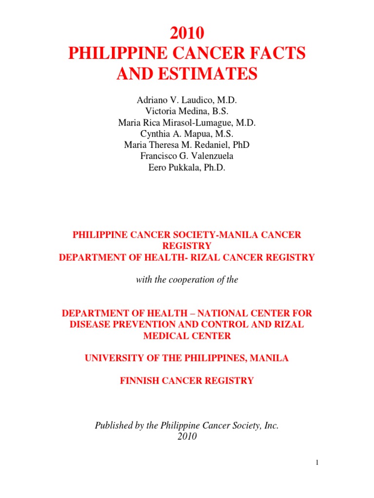 2010 Cancer Facts | PDF