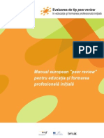 Peer Review European P R Manual RO