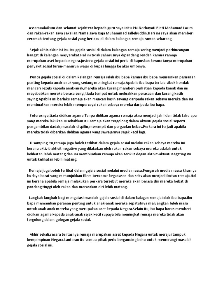 Contoh Ceramah Tentang Ibu Aneka Contoh