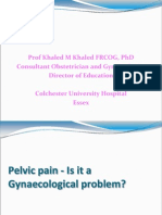 Pelvic Pain Story of Patient