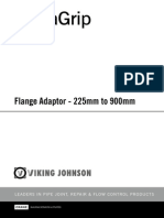 AquaGrip Flange Adaptors Installation Guide