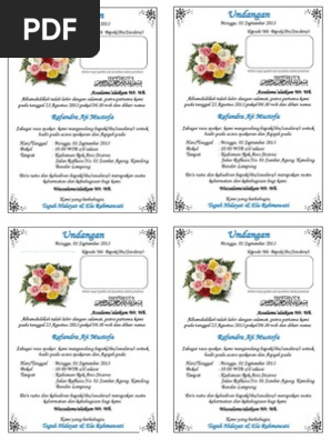 430+ Contoh Undangan Aqiqah Simpel Sederhana Emeniacs.blogspot.com Gratis Terbaru