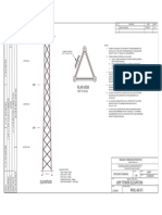 60ft Tower Elevation Drawing