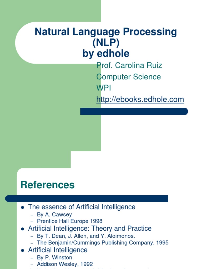 Understanding Natural Language Processing | PDF | Parsing | Speech ...