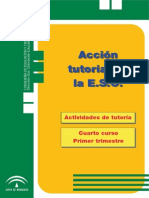 Cuaderno de Tutorias Para 4 Eso