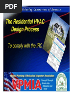 Download The Residential HVAC Design Process by marjan 01 SN231826098 doc pdf