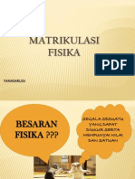 Fisika Matrikulasi 2014