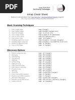 Nmap Cheat Sheet