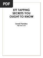 EFT Tapping Scripts for Emotional Healing | PDF