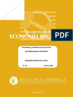 Estudio Economico Banco de La Republica Dpto de Bolivar