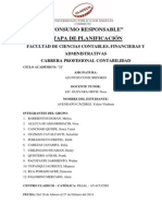Asuntos Consumidores Yelzin Avendaño Contabilidad Formato de Planificacion 2014