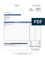 Invoice Template