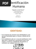 96824495 Identificacion Humana