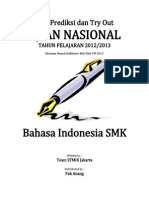 Soal Try Out Un Bahasa Indonesia SMK Paket 54
