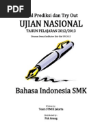 Soal Try Out Un Bahasa Indonesia SMK Paket 54