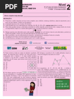 Prova Obmep Nivel 2-2014