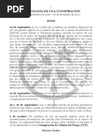 Cronologia de Una Conspiración