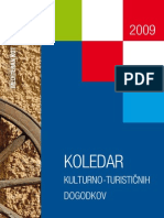 Hrvaška - Koledar Kulturno-Turističnih Dogodkov 2009