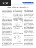 Mixers in Microwave Sstems WJ