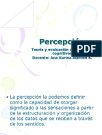 Percepción