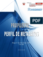 Propuesta de Metadatos INGEMMET - IsO19115 - Ver-01