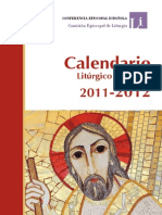 Calendario Liturgico Pastoral
