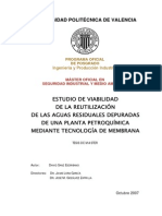 Desarrollo de Un Sistema de Oi Para La Reutilización de Aguas Residuales Depuradas de Una Planta