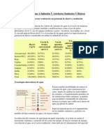 Consumo de Agua A Industria Y Artefactos Sanitarios Y Básicos