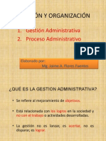 Gestión y Organización