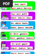 Latihan Asas Menulis 4-5-6 Tahun