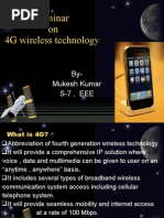 4g Wireleess Technology