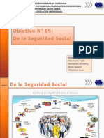 De La Seguridad Social