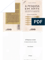 Silvio Zamboni - A Pesquisa em Arte PDF