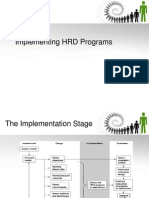 Implementing HRD Programs