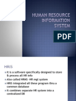 Human Resource Information System