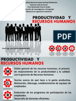 Gerencia Recursos Humanos Productividad Calidad