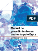 Manual de Procedimientos en Anatomia Patologica Dr n Vivar d