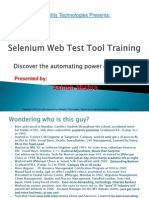 0Selenium Tutorial Day 1 - Selenium and IDE Overview