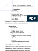 Esquema de la Clase 2. Introducción al Derecho Público Español