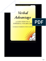 Verbal - Advantage - 10 Easy Steps To A Powerful Vocabulary (Unabridged)