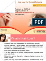 Hair Loss Treatment for Thyroid Patients