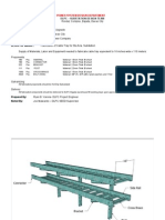 Fabrication of Cable Tray