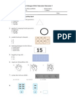 Soal Uas Matematika Kelas 1 Smtr 1